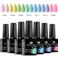 7pc Nail Gel Polish Set DIY Nail Art Design All For Decoration Soak Off UV Gel Long Lasting Manicure Painting Gel Vernis Kits