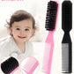 2-In-1 Double-Sided Brush Set, Suitable For Children, Includes Hair Brush And Fine Comb, Ideal For Styling Baby Hair At Home