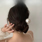 Korean U Shaped Hair Pins Vintage Elegant Pearl Hairpins Metal Bobby Hair Styling Grips Hair Bun Clips Women Girls