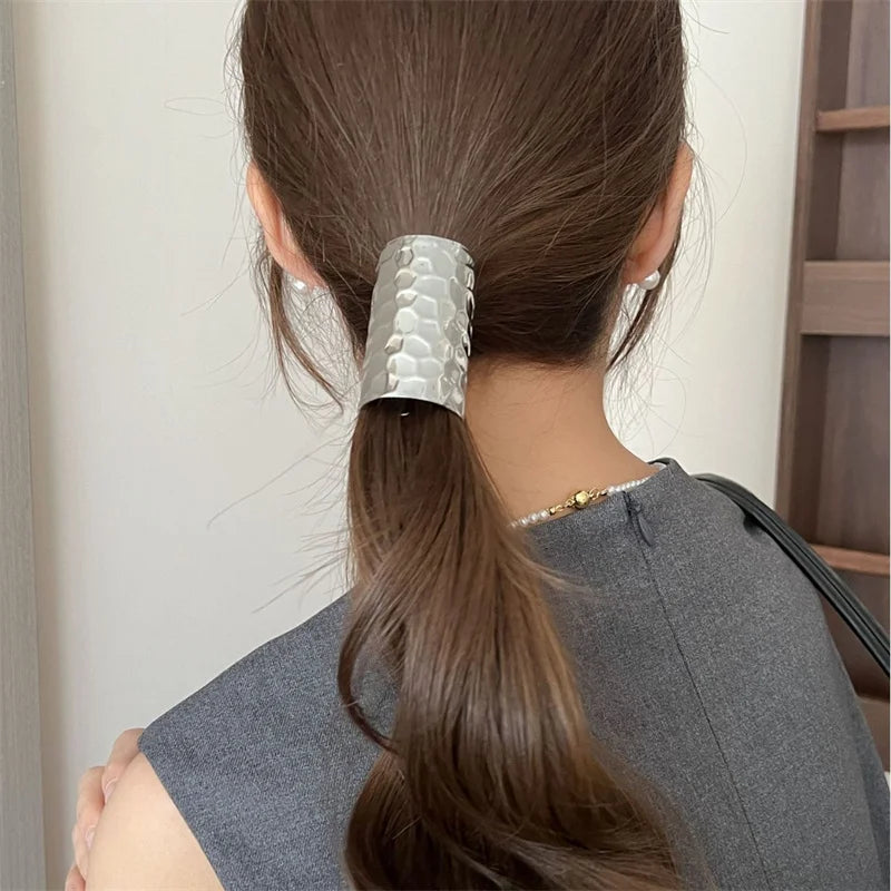New Korea Bohemia Design Metal Concave and Convex Craft Hair Buckle Retro Clip Hair Clip Fashion Metal Headwear Accessories