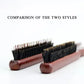 Boar Bristle Hair Brush Set for Men and Women Beard Comb Pomade Brush Hair Teasing Comb Volumizing Styling Tool Salon Home Comb