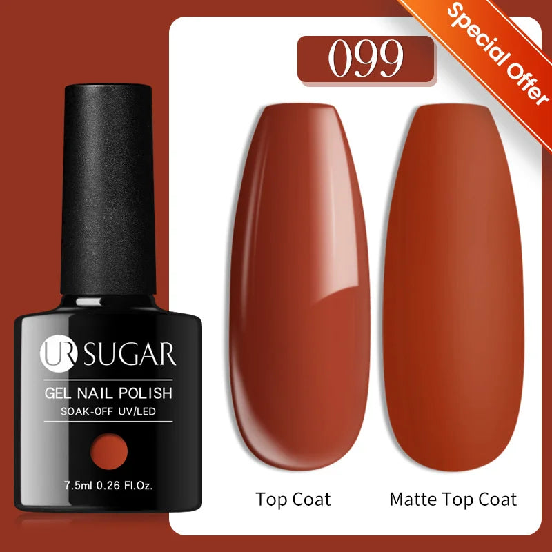 UR SUGAR 15ml Jelly Milky White Translucent Color Gel Polish Semi Permanent UV Gel Nail Art Soak Off Gel Varnish Latest Fashion