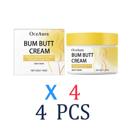 Butt Lift Cream Firming & Hydrating Cream for Buttocks Anti-Cellulite Treatment Tightening Smoothing Cream with Collagen Retinol
