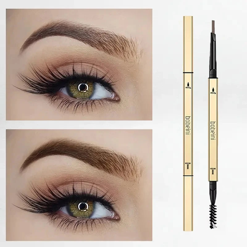 Waterproof Eyebrow Pencil, Eyebrow Pencil For Beginner, Extremely Fine Double-headed Eyebrow Pencil, Durable And Long Lasting