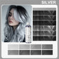 Unisex Silvery Lock Color Shampoo-Silver Fixing Shampoo,Color Locking & Brightening,Cleansing Care,Color Preservation Sleek Hair