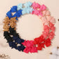 20Pcs/set 2.1inch Lovely Bowknot Hairband Ribbon Head Rope for Girls Boutique Headwear Kids Hair Accessories Gifts Wholesale