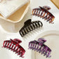 4PCS women's multi-color resin flower simple and fashionable French elegant hair clip