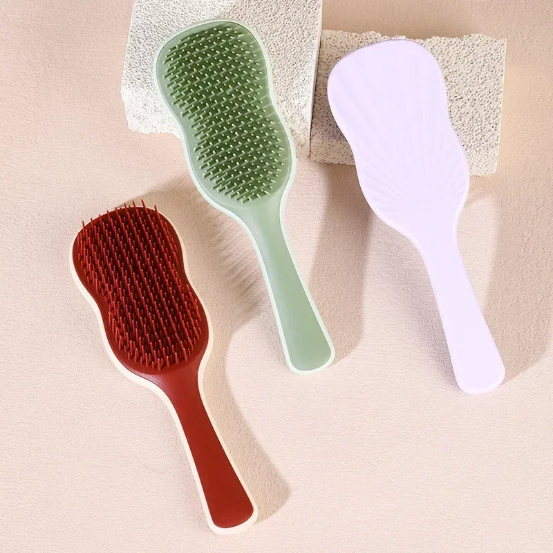 Air Cushion Comb Tangled Hair Comb Hair Brush Massage Anti-knot Reduce Hair Loss Detangling Brush Scalp Massage Comb Barber Tool