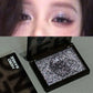 Punk Metallic Glitter Eyeshadow Mousse Matte Shimmer Highlight Pressed Pigments Dark Smoky Purple Pearlescent Eyeshadow Palette