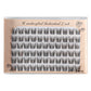 6 Rows 72 Cluster Individual False Lashes 10/12/14 mm Wispy Fluffy Fake Eyelashes Makeup Tools Eyelash Extension Tools Cilios