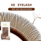 AGUUD 2D Y Lashes Extension Premade Voume Fans Faux Mink Eyelashes Premium Mesh Net Cross Lash Single Tips 2D Y Shaped Eyelashes