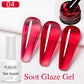 7.5ML Black Cat Eye Magnetic Glitter Gel Nail Polish Ultra-Bright Black Shine Long-Lasting Soak Off UV Nail Art Varnish Manicure