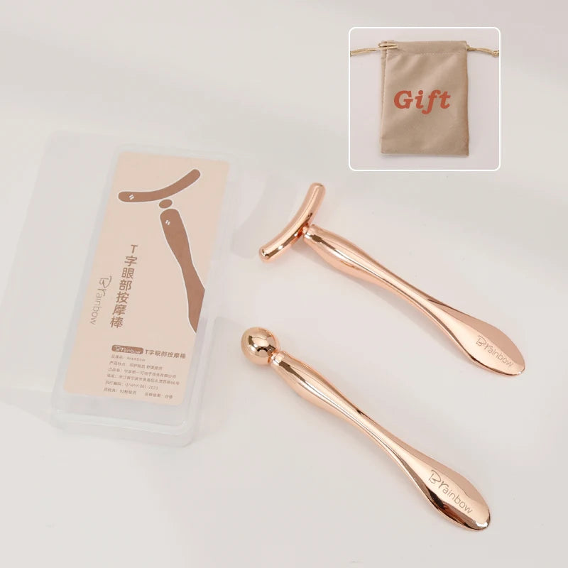 Brainbow Eyes Roller  Cream Massage Stick Lifting Face Firming Tools