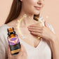 Breast care essential oil gently cares for women's breast skin, hydrates, nourishes, and moisturizes, massage essential oil