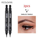 Star Liquid Eyeliner Black Moon Stamp Eye Liner Pencil 2 in 1 Waterproof Long-lasting Easy Applying Eye Eyeliner Pen Makeup