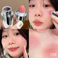 2 In 1 Liquid Powder Blusher Cheek Lip Korean Natural Powder Low Matte Saturation Color Women Blusher