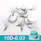 Bulk Lashes Pre Made Fan Short Stem 500 Fans Russian Volume Lashes Premade Fans Volume Lash Individual Eyelash Extension
