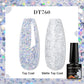 MEET ACROSS 160 Colors 7.3ml Gel Nail Polish Vernis Glitter Sparkly Semi Permanent Soak Off LED UV Gel Varnish Nail Art Manicure