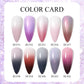 Mtssii 7ml Changing AurorasThermal Rubber Base Gel Nail Polish Nude Purple Glitter Sparking Long Lasting Manicure Art Varnish