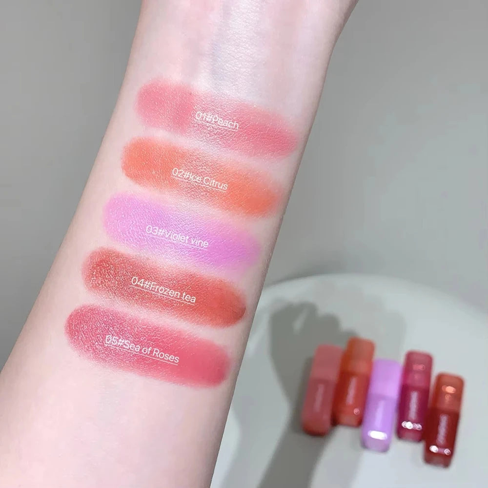Light Blush Liquid Moisturizing Blush Lipstick Mirror Vitality Brightening Natural Rouge Multi-functional Makeup Stick