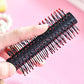Professional Plastic Round Brush Quiff Roller Curly Hair Comb Hairstyle Massager Hairbrush Dressing Salon Barber Comb New Spiral