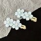 1pc/2pcs five-petal colorful duck clip, women's flower pattern hair accessories, women's hair accessories hair clip, suitable fo