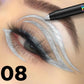 1pc Colourful Eyeliner Pen,High Pigmented Pearly Glitter&Shimmer Metallic Eyeliner Stick, Long Lasting Waterproof White Black