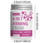 4 in 1 Firming Cream, Ginger, Aloe Vera and Coffee Essence - Moisturizing Body Firming Cream for Abdominal, Arm and Legs