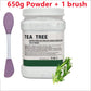 650g Chamomile Hyaluronic Acid Facial Moisturizing Mask Powder with Silicone Brush Increasing Skin Elasticity Rose Jelly Mask