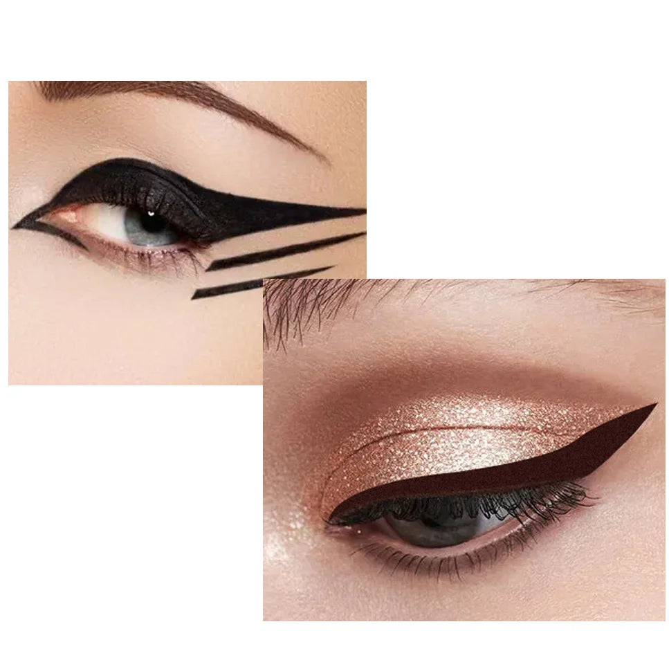 Miss Rose Black Eye liner Pen Makeup Gel Eye Shadow Eyeliner  Kajal Eye Shimmer Cosmetics