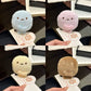Cute Soft Plush Doll Hair Clips Anti Slip Metal Barrettes Kawaii Bangs Fix Hair Pins Girls Daily Party Photo Hair Accessories