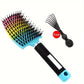 Hair Brush Detangling Hairbrush Bristle&Nylon Women's Wet Curly Hair Scalp Massage Comb Salon Hairdressing Styling Tools