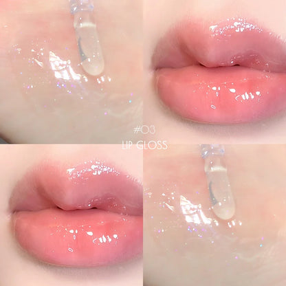 Lustrous and translucent lip gloss Dudu Lip glazetransparent jelly has a lustrous water like sheen that is bright long-lasting