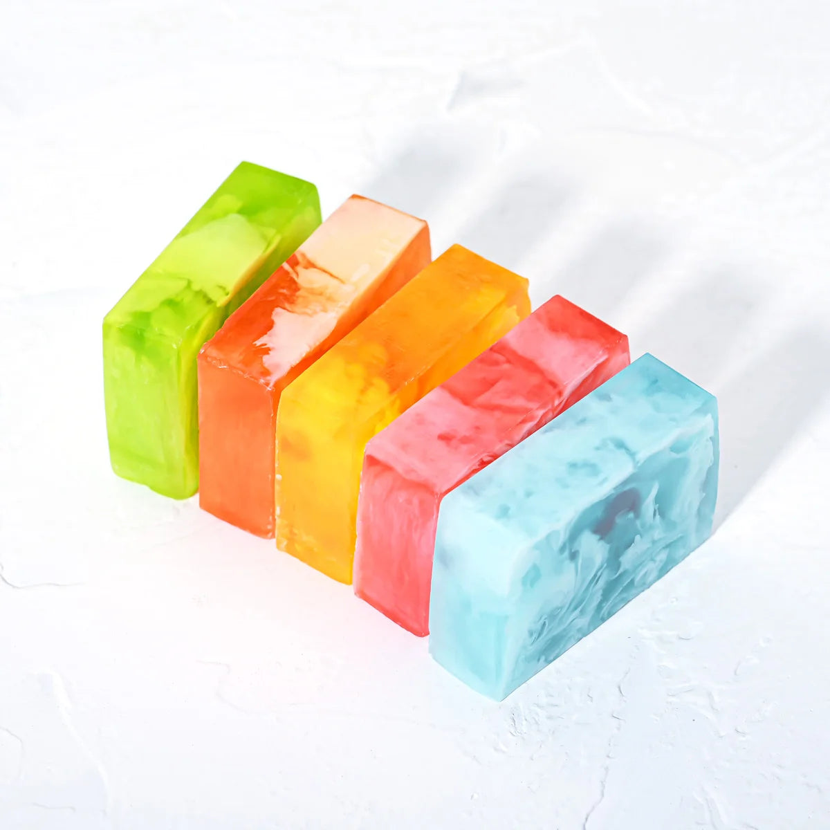 Colorful Honey Goat Milk Moisturizing Soap Natural Honey Essence Nourishes Skin Pure Natural Goat Milk Whitening Cleaning Soap