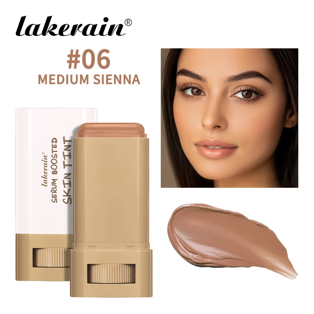 Matte Foundation Stick Waterproof Coverage Travel Flawless Eraser Foundation Stick Lightweight Enhance Skin Radiance Face Makeup