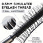 Waterproof Steel Tube Mascara,Black/Brown Waterproof Lengthening Curling Mascara,Non-Smudging Long-Lasting Volume Eyelash Makeup