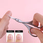 Cuticle Scissors Stainless Steel Curved Blade Scissors Trimming the Fingernails Eyelash Eyebrow Dead Skin Small Nail Scissors