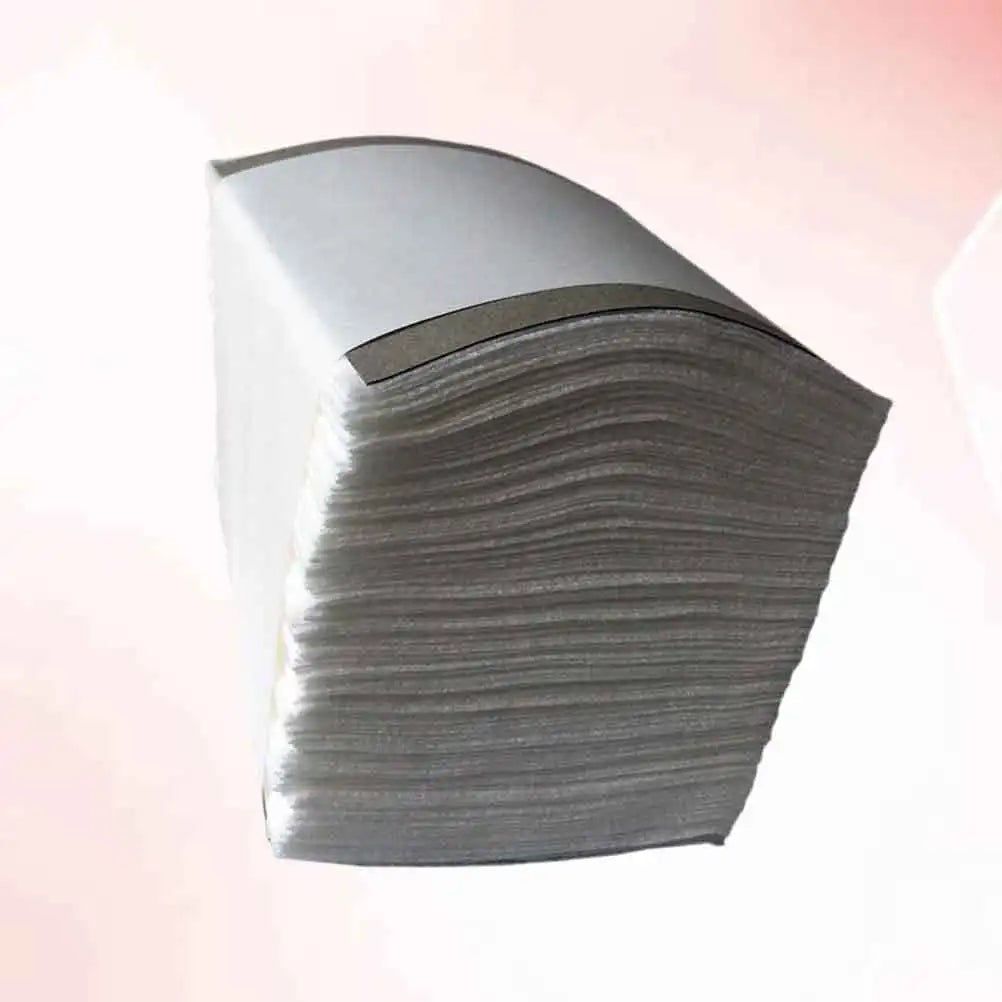 300Pcs Foldable Makeup Pads Disposable Nonwoven Facial Wipes for Makeup Removal Nail Polish Clean White 10Cm Face Cleansing Pads