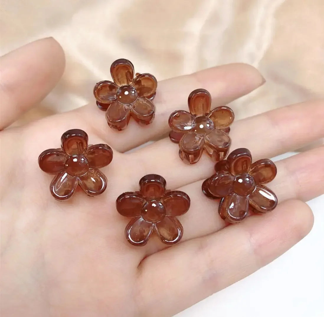 1PC Fashion Hair Comb Luxury Crystal Shiny Rhinestone Hair Clips Inlaid Flower Hairpin Hair Grips Elegant Bride Hair Jewelry