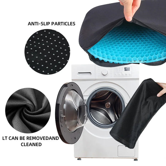 TPE Gel Cushion Honeycomb Egg Cushion Double Square Office Breathable Chair Cushion Ice Cushion Car Seat Cushion