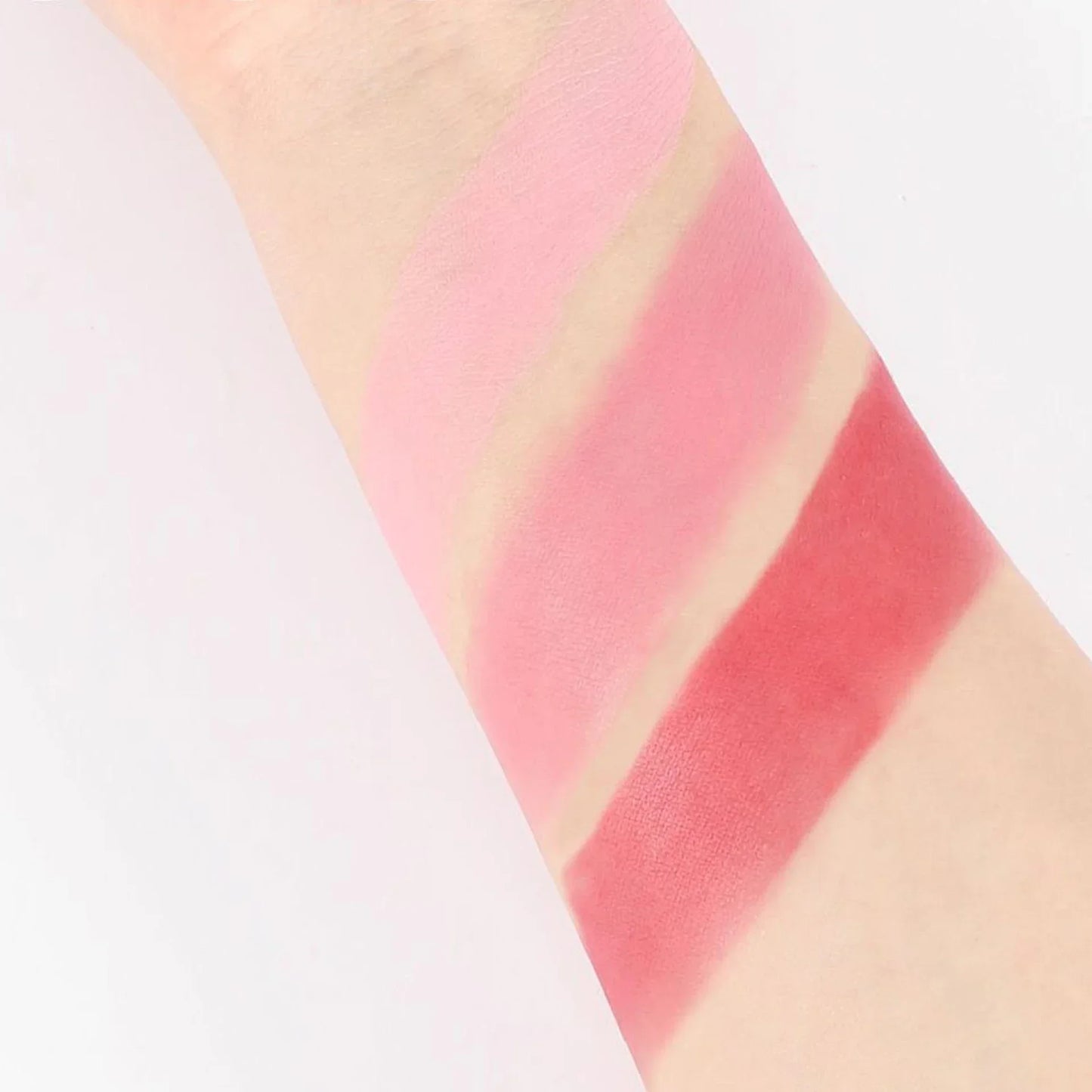 Waterproof 3 colors Blush Natural Matte Face Blusher Velvety Smooth Lip Cream Cheek Blush Rouge Makeup Makeup Tools