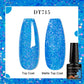 MEET ACROSS 160 Colors 7.3ml Gel Nail Polish Vernis Glitter Sparkly Semi Permanent Soak Off LED UV Gel Varnish Nail Art Manicure