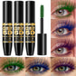 9 Colors 5D Silk Mascara with Big Eye Waterproof Lengthened Sweat-proof Long Lasting Purple Green Black Mascara Korean Makeup