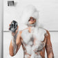 Soft Silicone Exfoliating Brush Cleanser Manual Body Cleansing Scrubber Shower Gentle Massage Bath Brush For Men