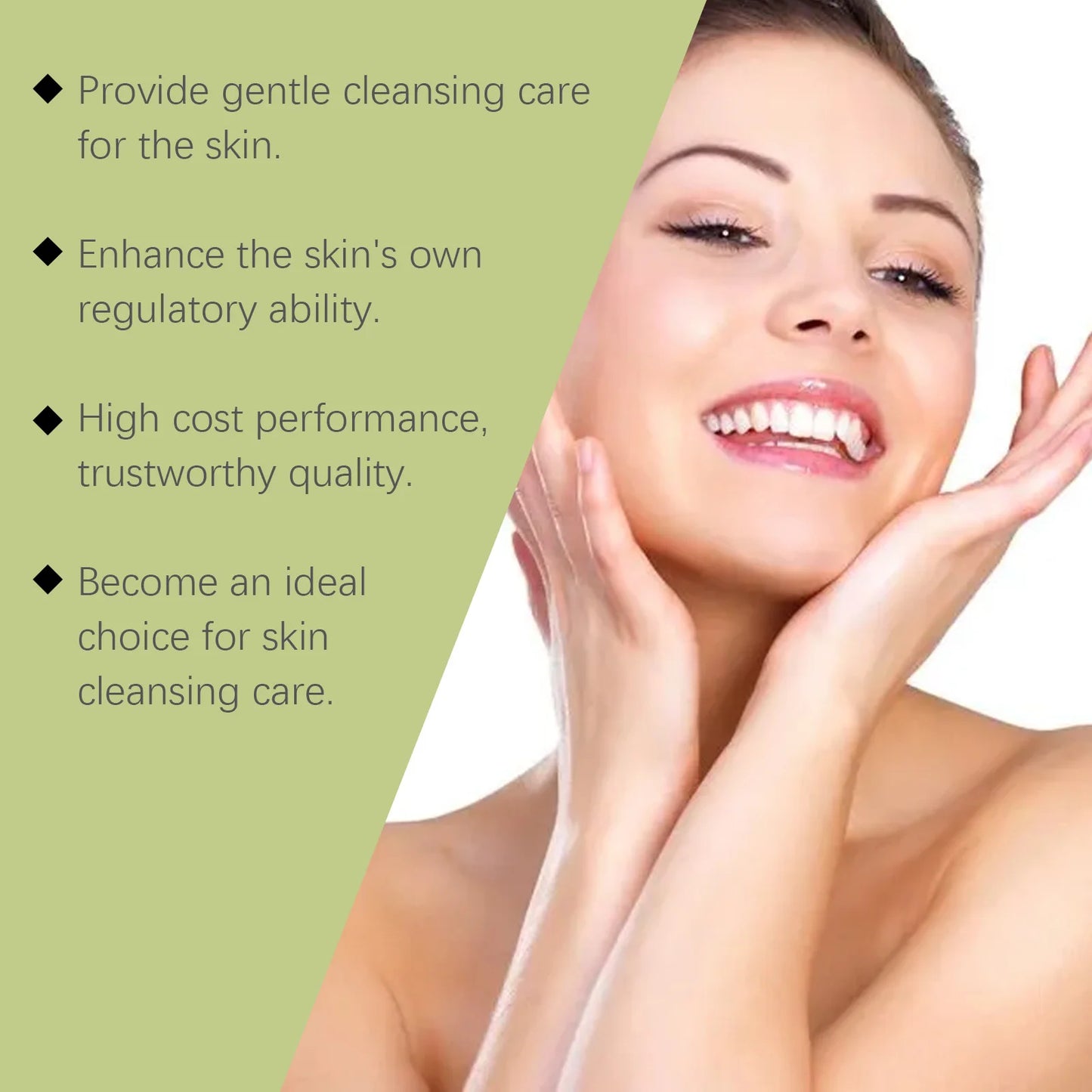 HOYGI 100g Pore Refining Clay Mask Kaolin Tea Extract Deep Cleansing Control Facial Treatment for Oily Skin Non Drying Formula