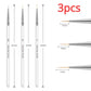 Nails Art Liner Brushes Elongated Lines Striping Drawing Painting  6/9/12/15/18/25mm Nail Design Pen Professional Manicure Tool