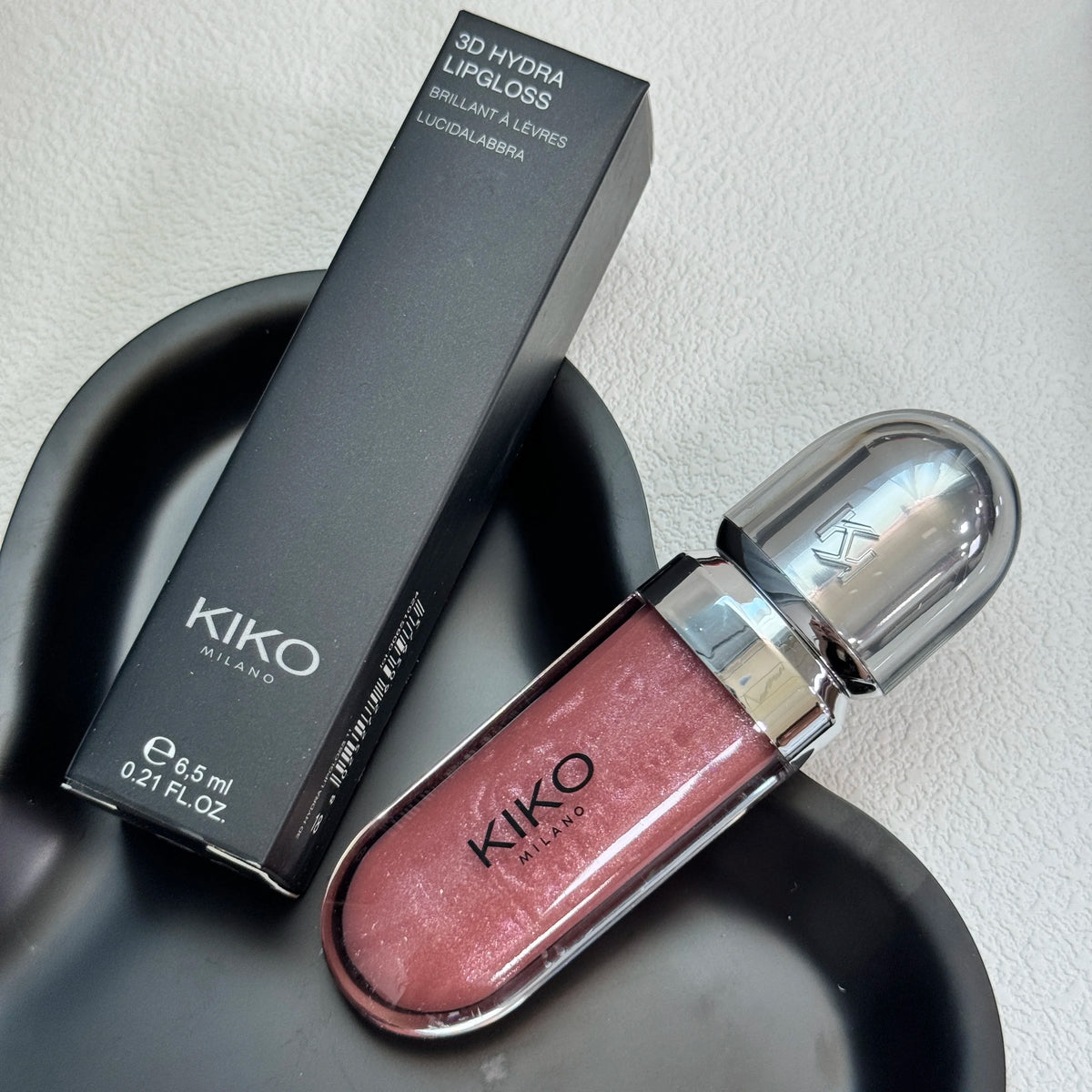 KIKO 3D Liquid Lip Gloss Mirror Colour Pearlescent Shimmer Moisturizing Waterproof Plump Glossy Lasting Not Fading Lipstick