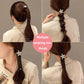 Braided Telephone Wire Hair Bands Spiral Hair Ties Elastic Hair Scrunchies Ponytail Fixed Hair Rope Accessory for Women Girl