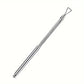 Multicolor Double-ended Stainless Steel Cuticle Pusher Dead Skin Push Remover For Pedicure Manicure Nail Art Cleaner Care Tools