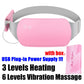 Electric Period Cramp Massager Vibrating Heating Belt for Menstrual Waist Stomach Abdominal Warm Palace Belt